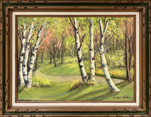 Evelyn Carter Path through the Woods ~19x25