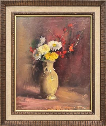 1943 Flowers by Lawrence Carter ~16x20