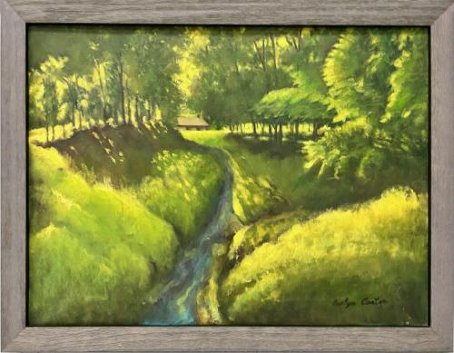 Green Meadow by Evelyn Carter ~24x18