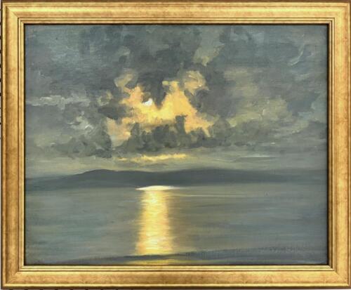 Sunrise in Gold Frame by Evelyn Carter ~21x16