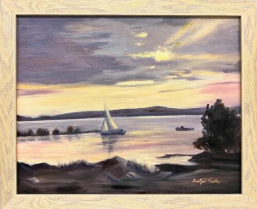 Sail Boat by Evelyn Carter ~21x16