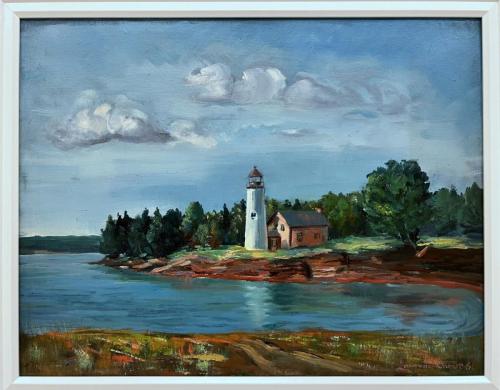 Jacobsville Lighthouse by Lawrence Carter