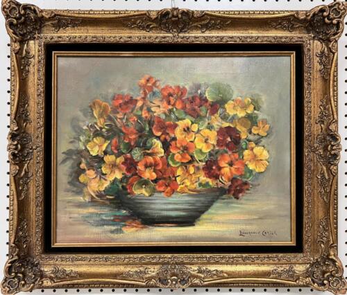 Nasturtiums No.1 by Lawrence Carter ~21x17