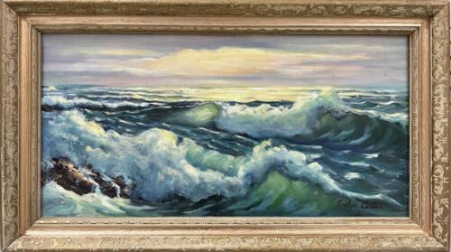 Morning Ocean Breeze by Evelyn Carter ~25x12